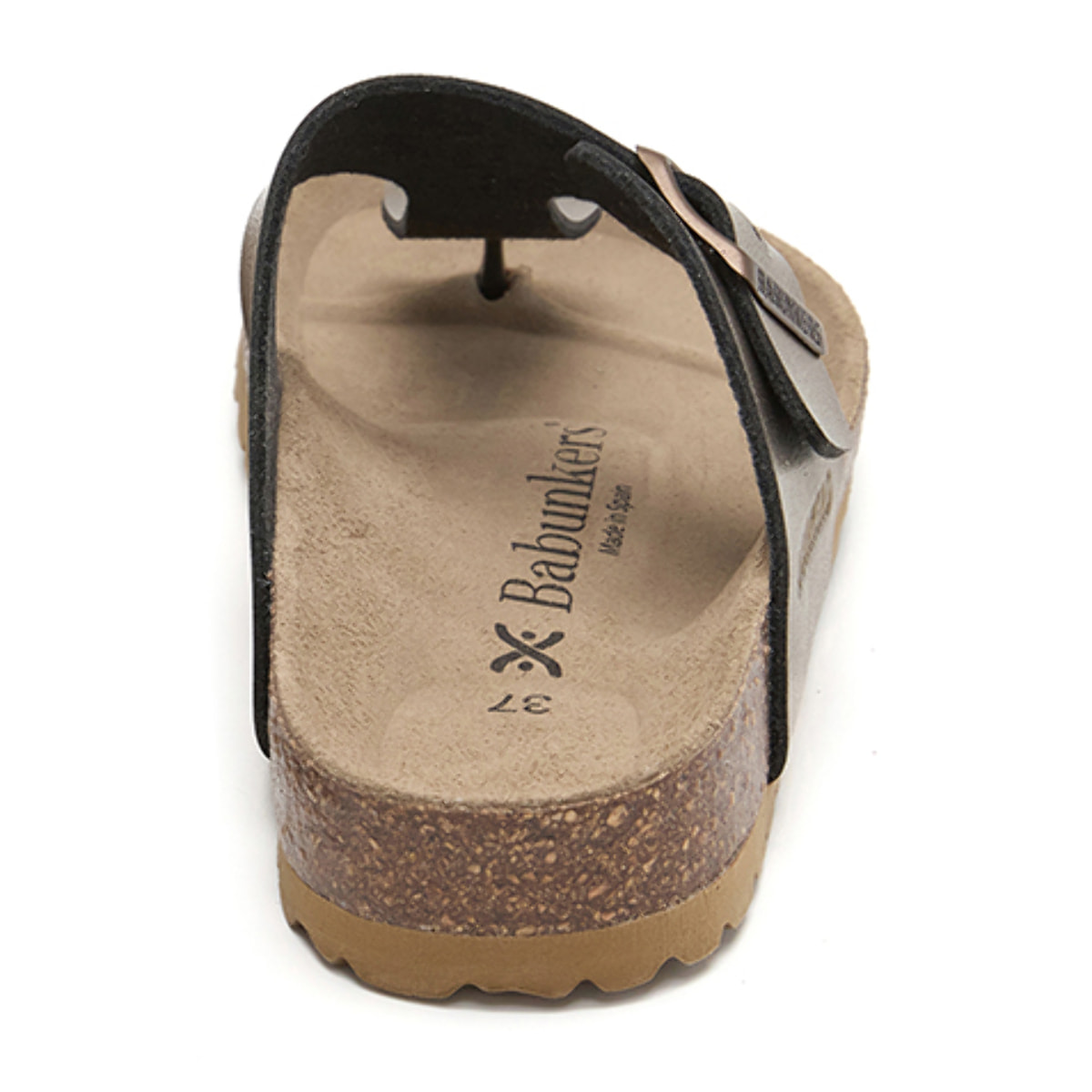 SANDALIA BABUNKERS MARRON