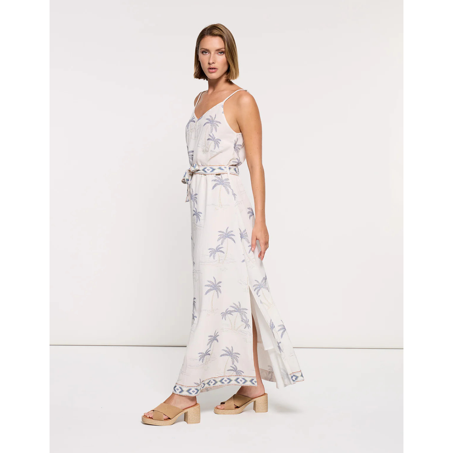 Vestido Largo Blanco - Jebelin