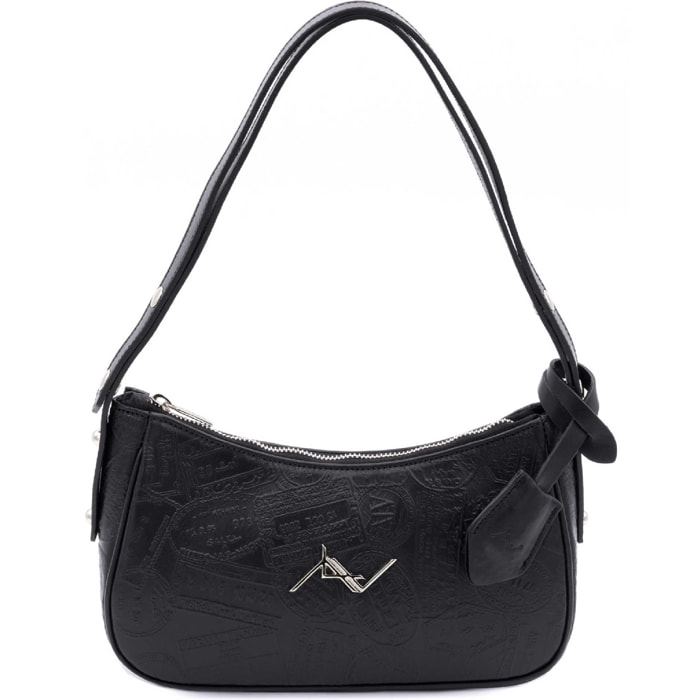 Borsa a spalla  da donna In Vera pelle Made in Italy 26x15x7 cm