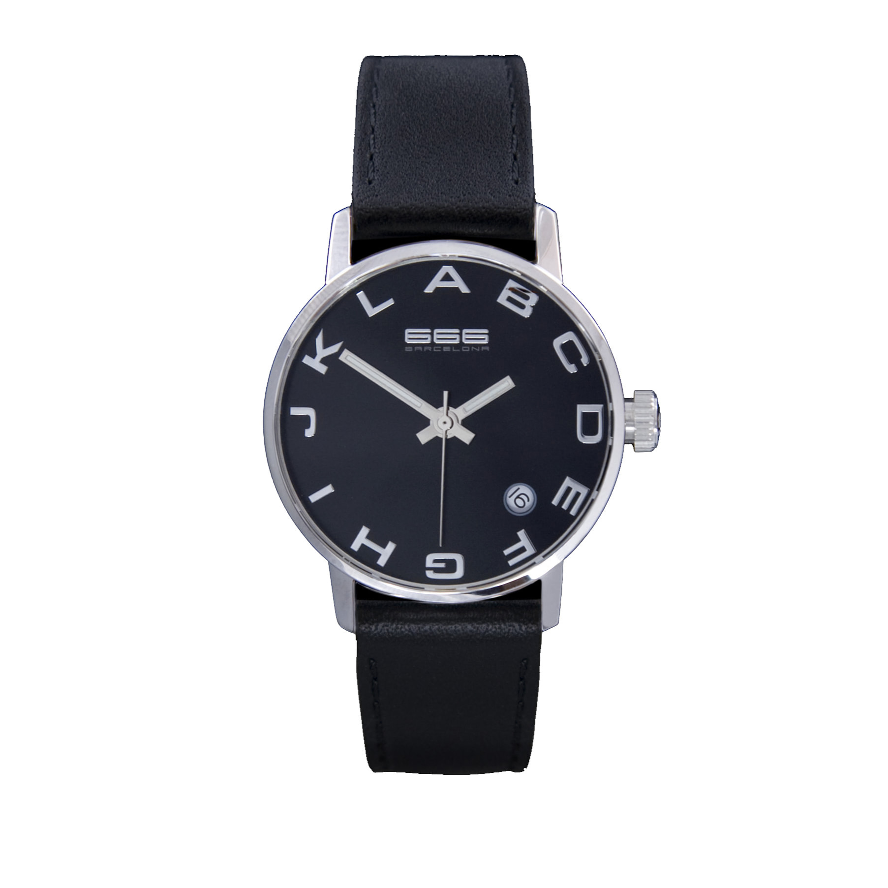 Reloj 666barcelona 666-272 Unisex Analogico Cuarzo con Correa de Piel