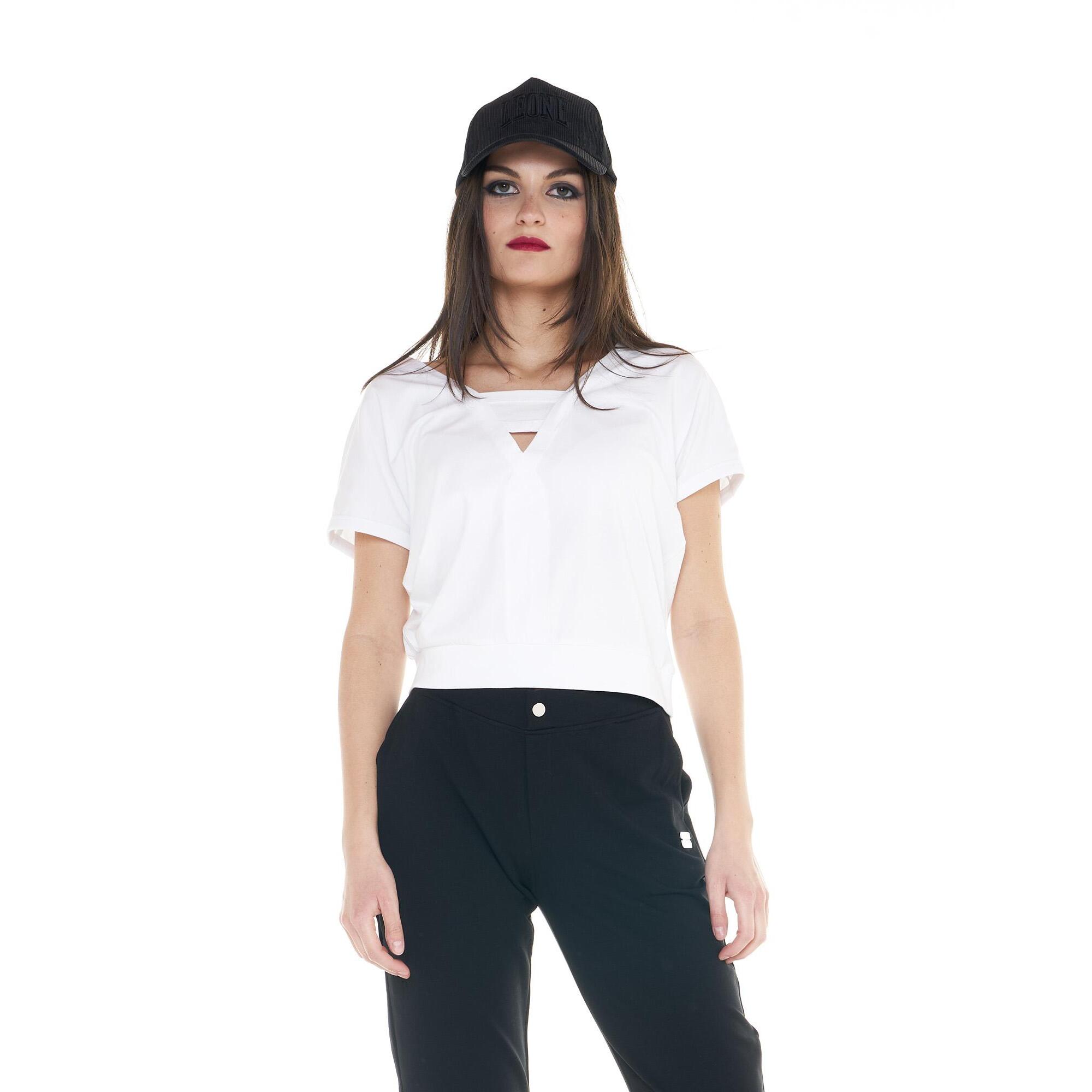 Camiseta mujer Cristal Shine escotada