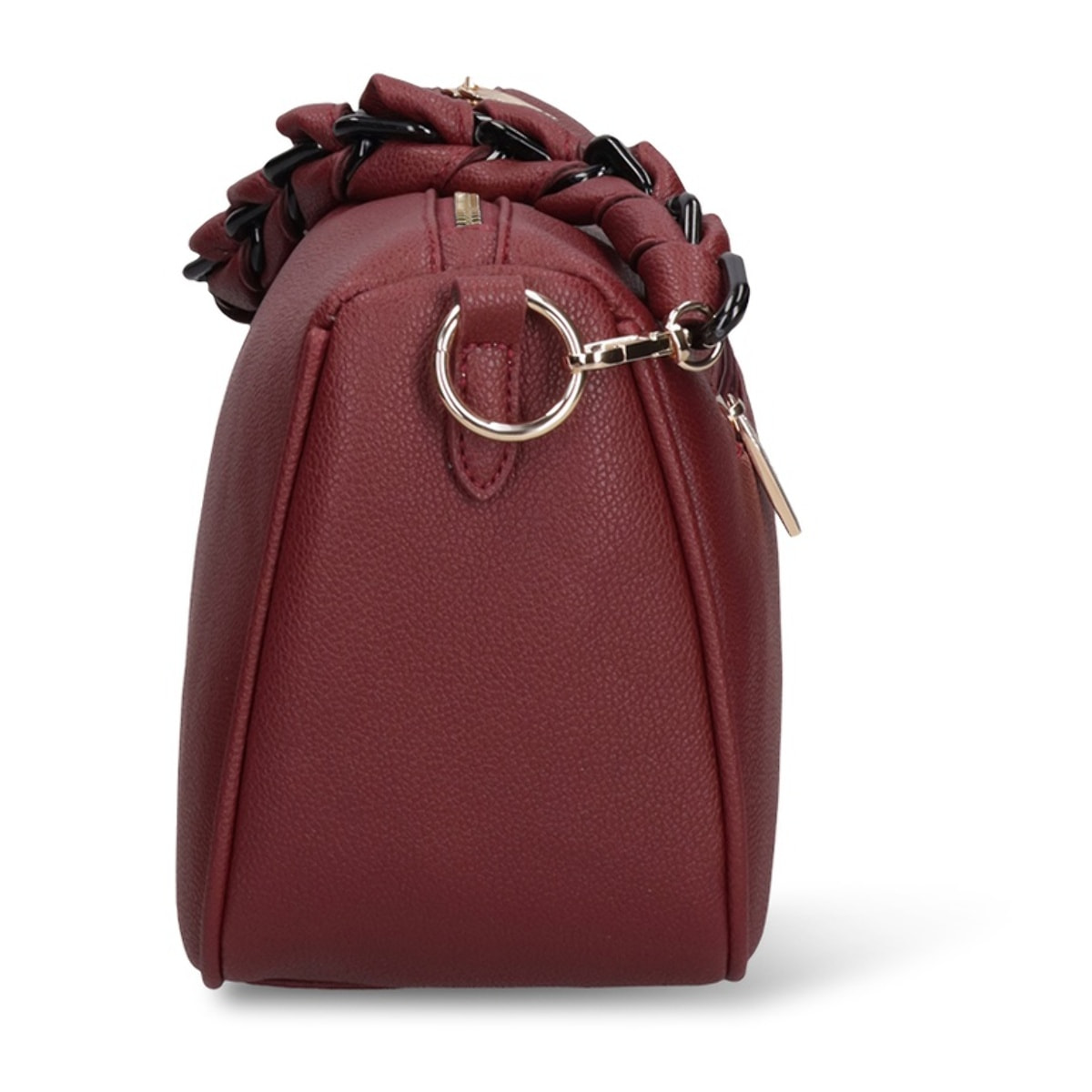 Borsa a spalla da donna - Modello Céleste Lux - Pelle vegana PU - 28.0 x 18.0 x 12.0 cm