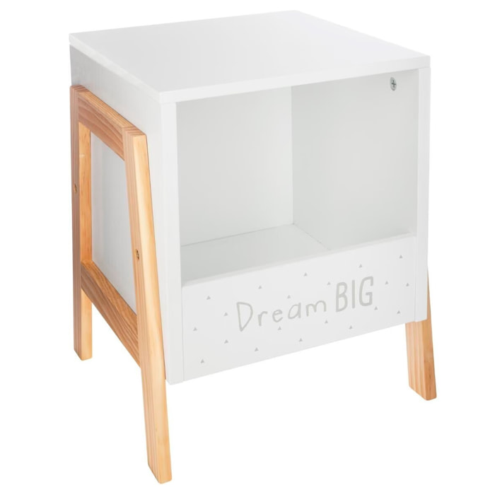 Mueble infantil de almacenamiento de 1 compartimento WellHome.