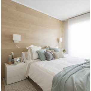 VESPER Aplique blanco con lector