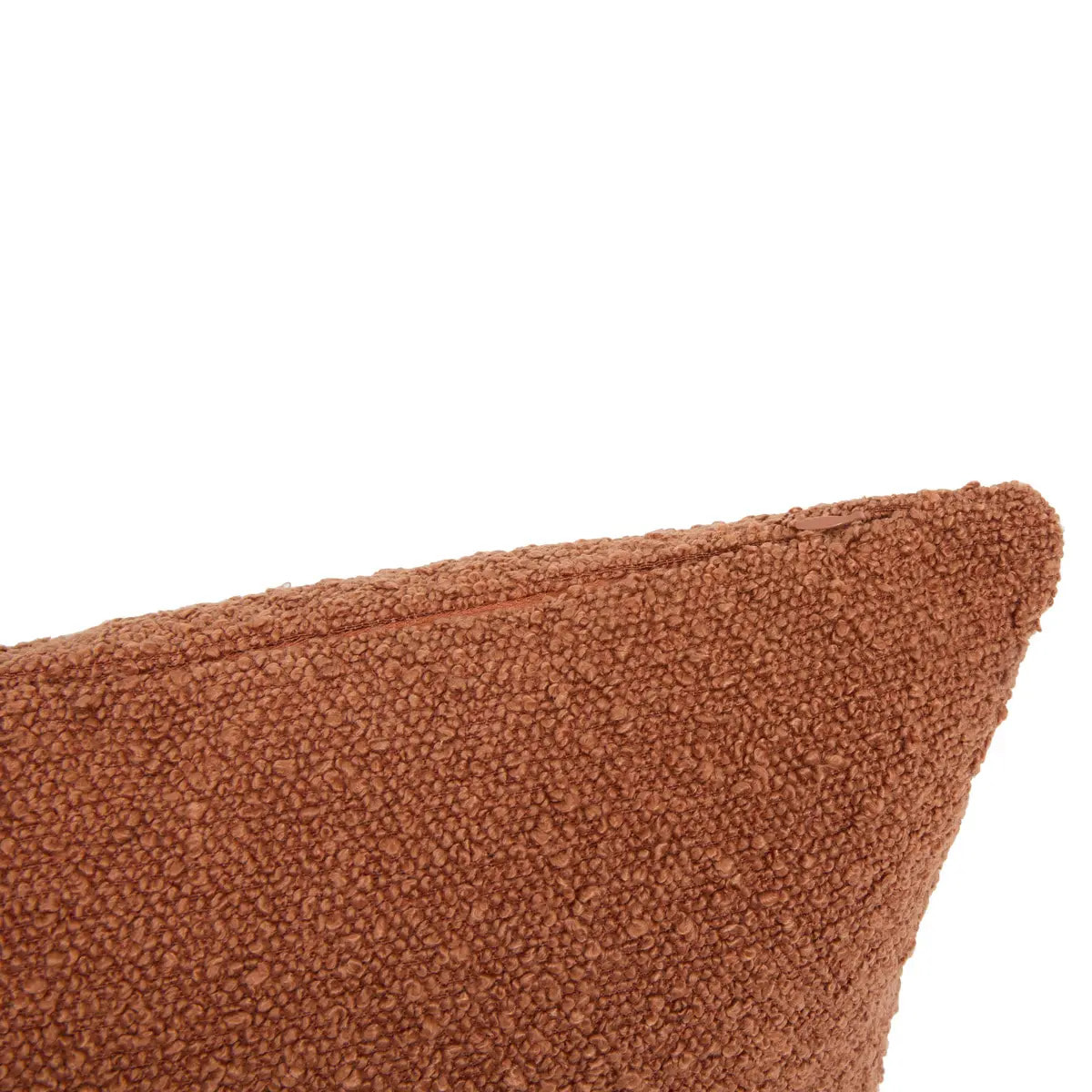 Coussin déco Solfia acajou 45x45cm