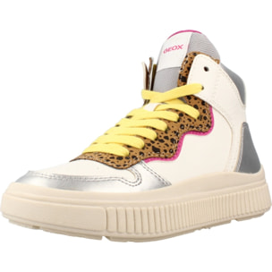 Zapatillas Niña de la marca GEOX  modelo J LAQUINNY GIRL BLANCO