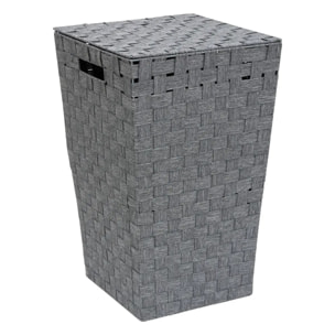 Panier à linge Lise 50L gris