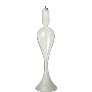 J-Line bougie - verre - transparent - large - lumières LED
