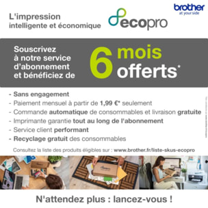 Imprimante multifonction BROTHER MFC-L3740CDWE éligible à EcoPro
