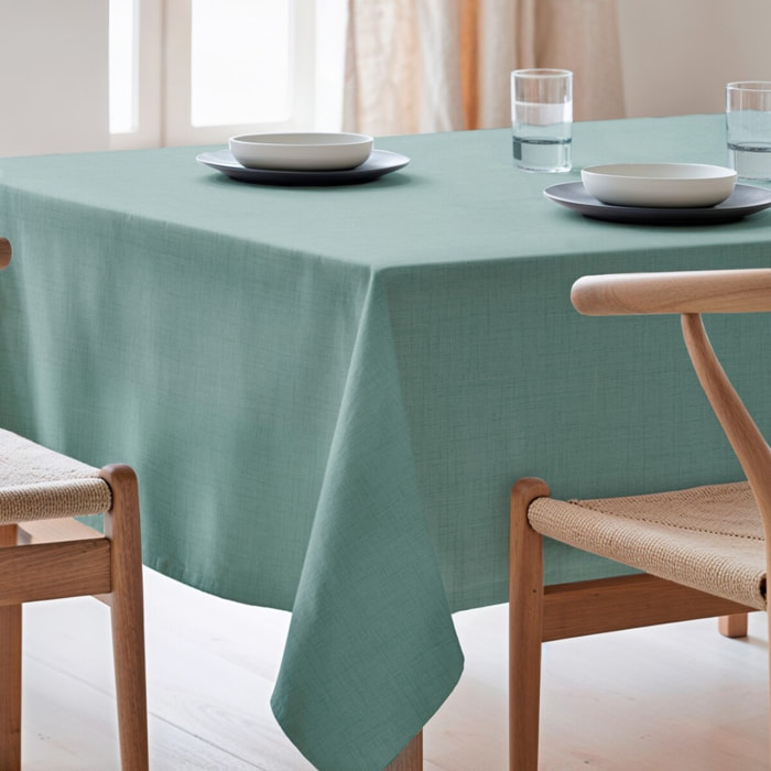 Nappe unie anti-tâches BRIA JADE