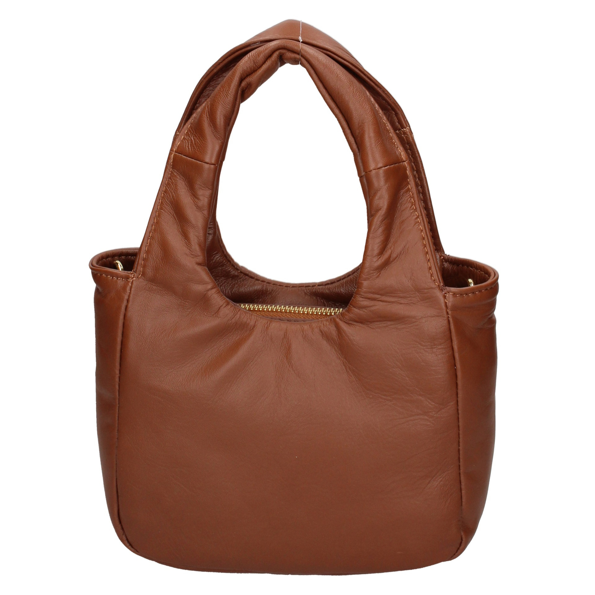 Borsa a mano da donna - Modello Virna - Vera Pelle - 17.0 x 24.0 x 8.0 cm