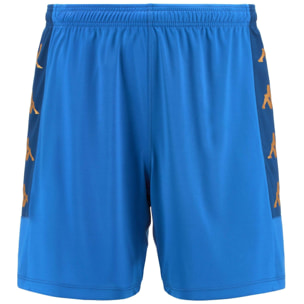 Kappa - Pantaloni Corti Uomo Blu - Kappa4Football Gondo