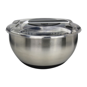 Essoreuse à salade à piston avec saladier