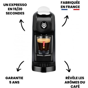 Cafetière à dosette MALONGO EOH NOIR MAT