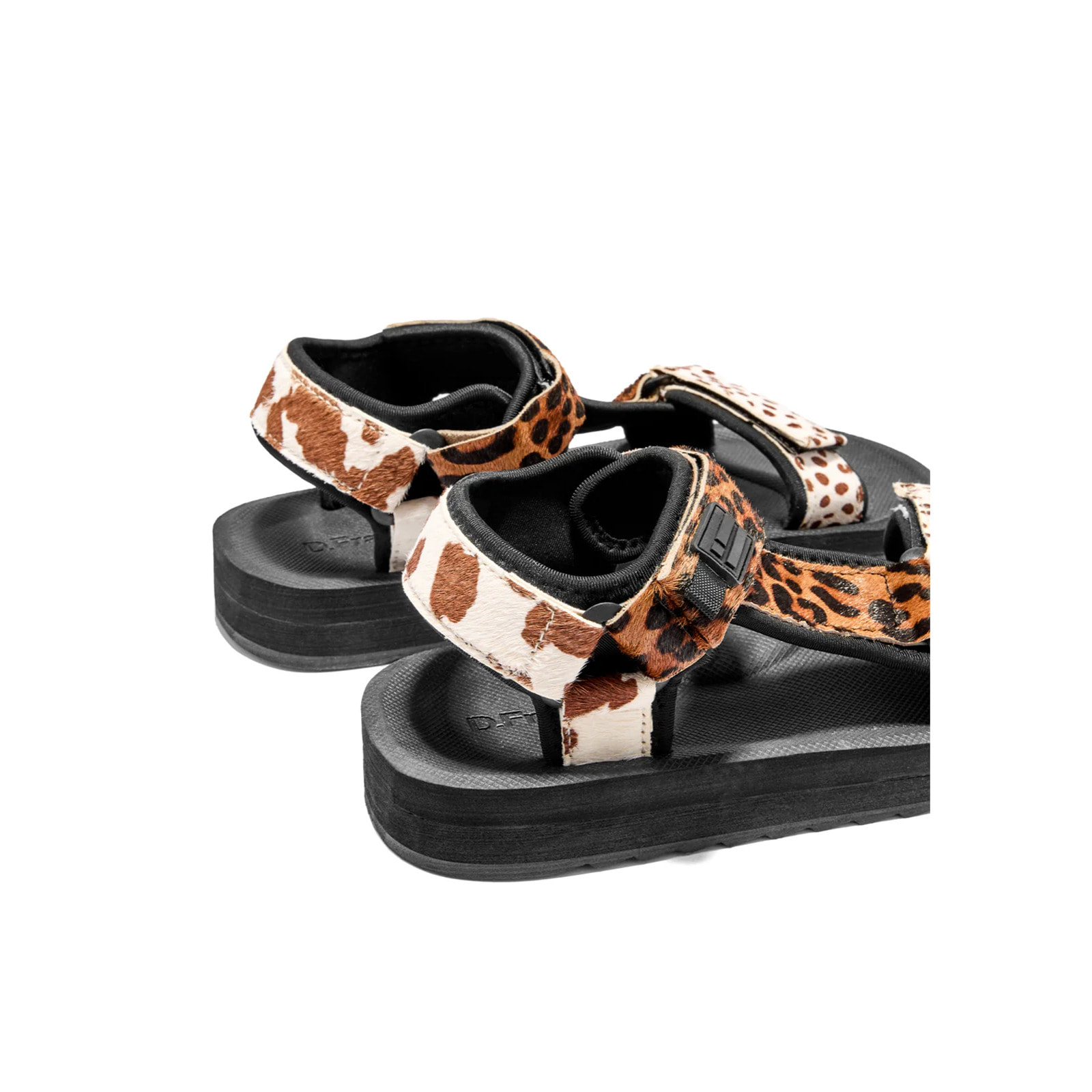 Sandalias de Tiras de Mujer en Animal Print