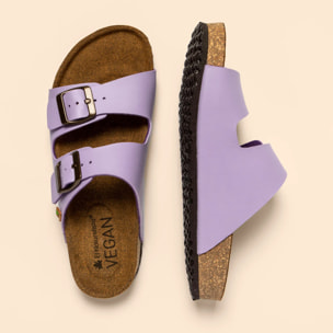 Sandalias NE50 VEGANO LAVANDA / WARAJI color Lavanda