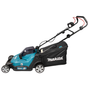 Tondeuse 36V (2X18V LXT) 43 cm - MAKITA - 2 Batteries 18V 5Ah - chargeur double - DLM432PT2