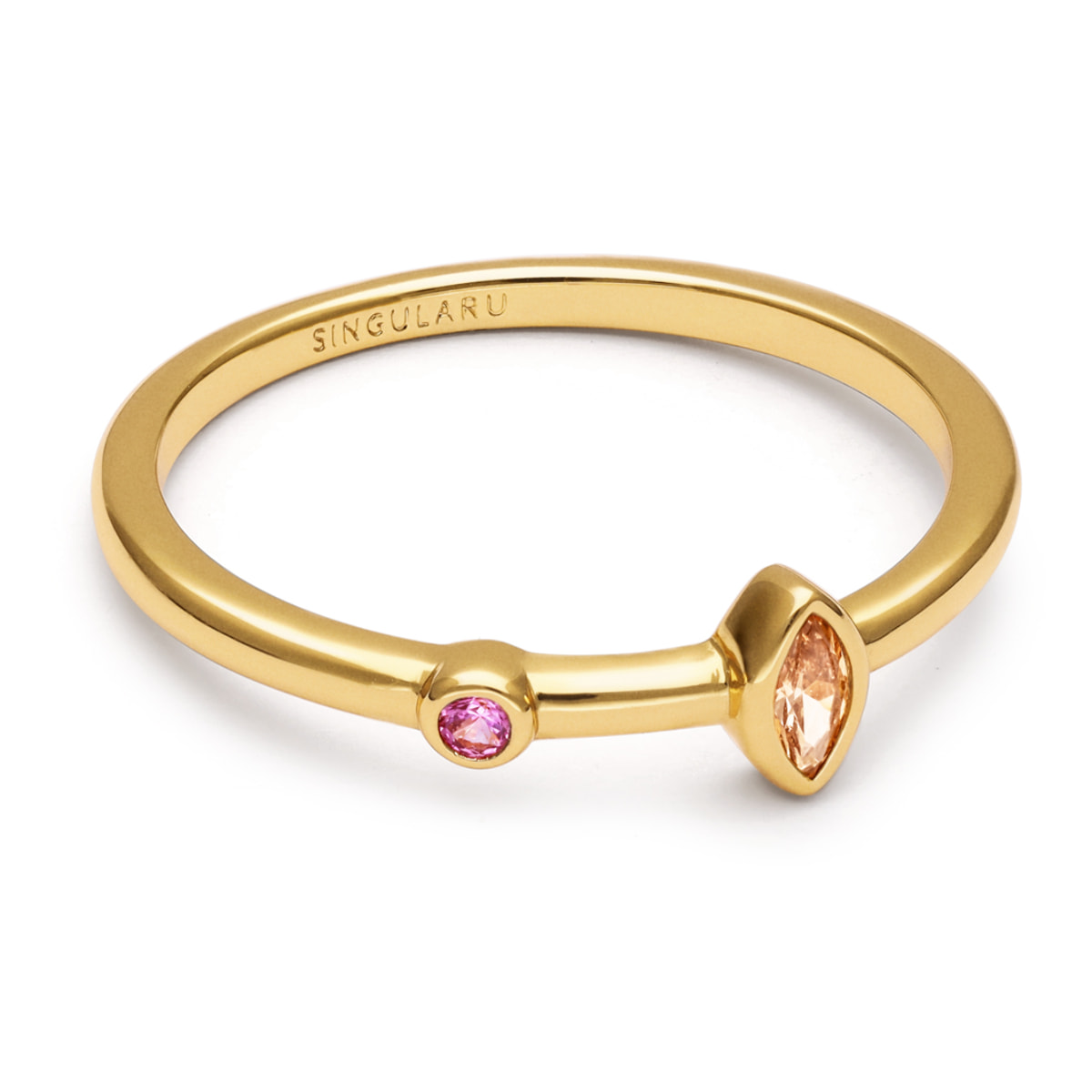 Anillo Leonor Calid Baño Oro