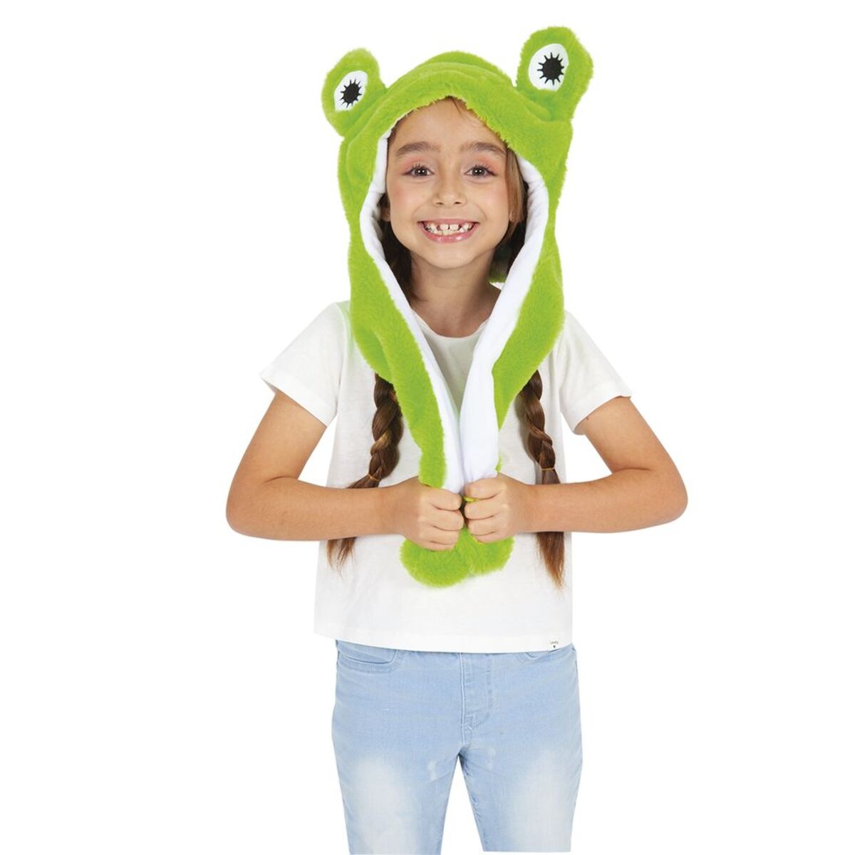 GORRO RANA CON OJOS MÁGICOS