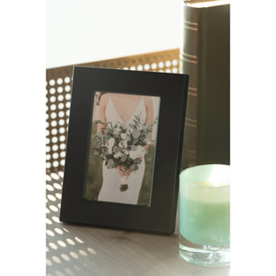 J-Line cadre photo Bord Large - métal - noir - medium - 2 pièces