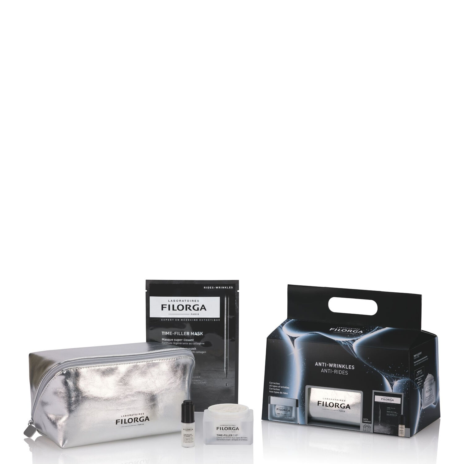 Time-Filler 5xp - Coffret Time-Filler 5xp Cream 50ml + Time-Filler Intensive 5xp Dropper 5ml + Time-Filler Sheet Mask 20ml