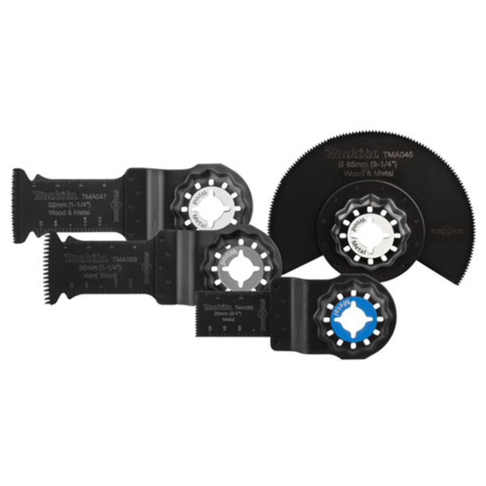 MAKITA Kit accesorios madera/metal 4 - B-67480