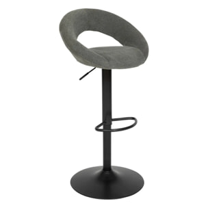 Lot de 2 tabourets de bar "Sasha" vert cèdre