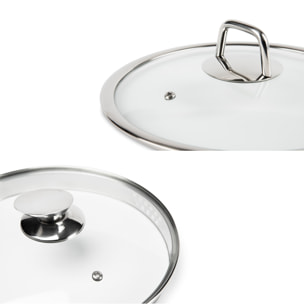 Set 8 pezzi Excelsa – Forn-Ok, Alluminio Grigio