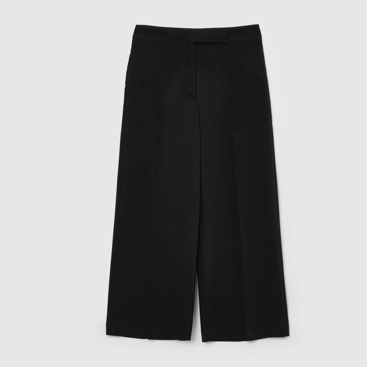 Pantalone culotte tinta unita