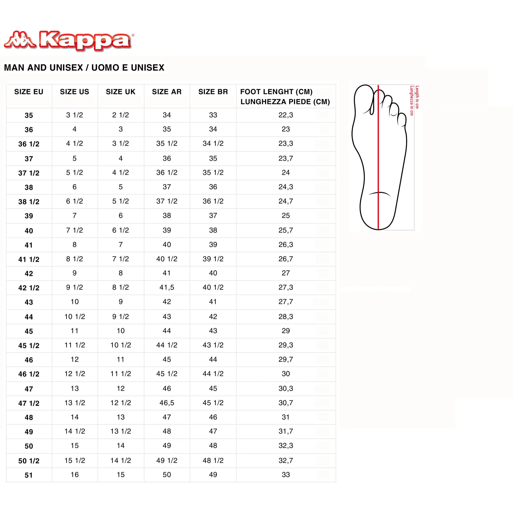 Kappa - Sneakers Uomo Nero - Logo Monsi
