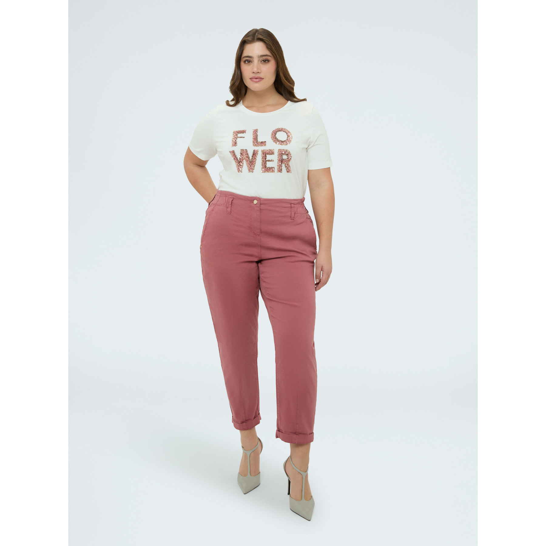 Fiorella Rubino - Pantalones Balloon de algodón - Rosa