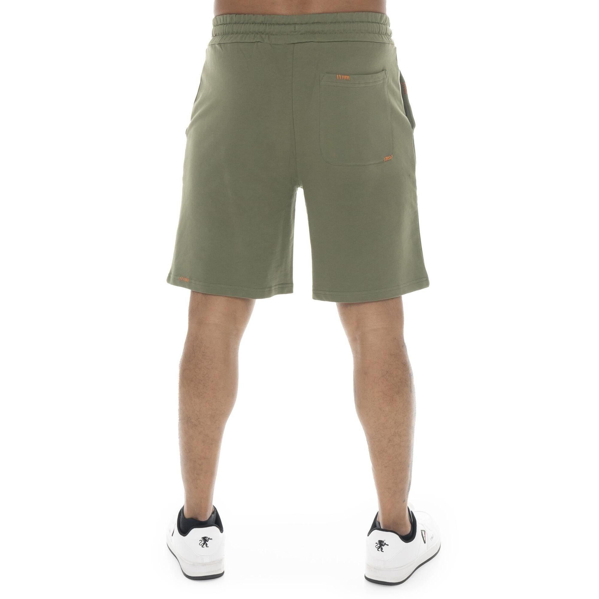 Pantalón corto de algodón para hombre Leone Military 1947