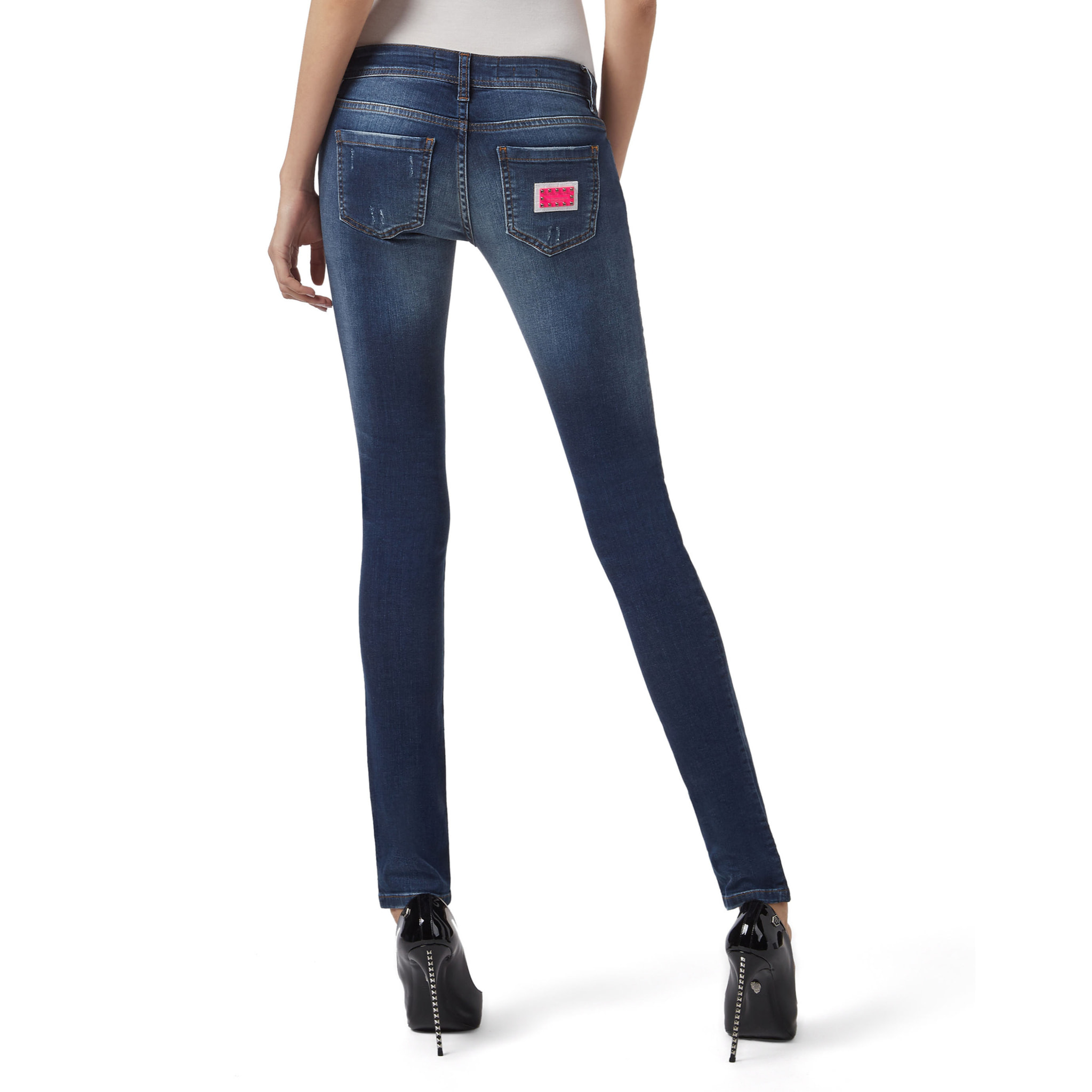 PHILIPP PLEIN slim fit denim "holy chic"