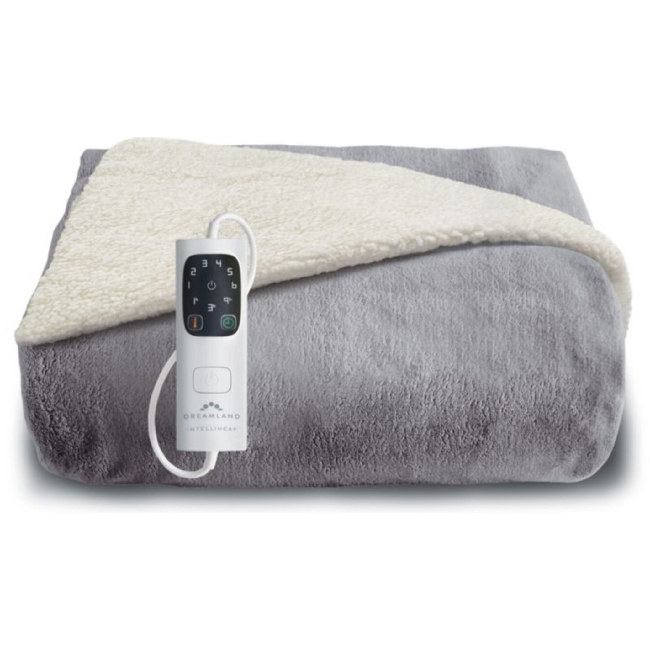 Couverture chauffante DREAMLAND PYJAMA DAYS SHERPA ET VELOURS 6T 160X120