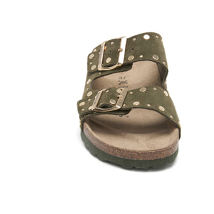 SANDALIA BABUNKERS VERDE