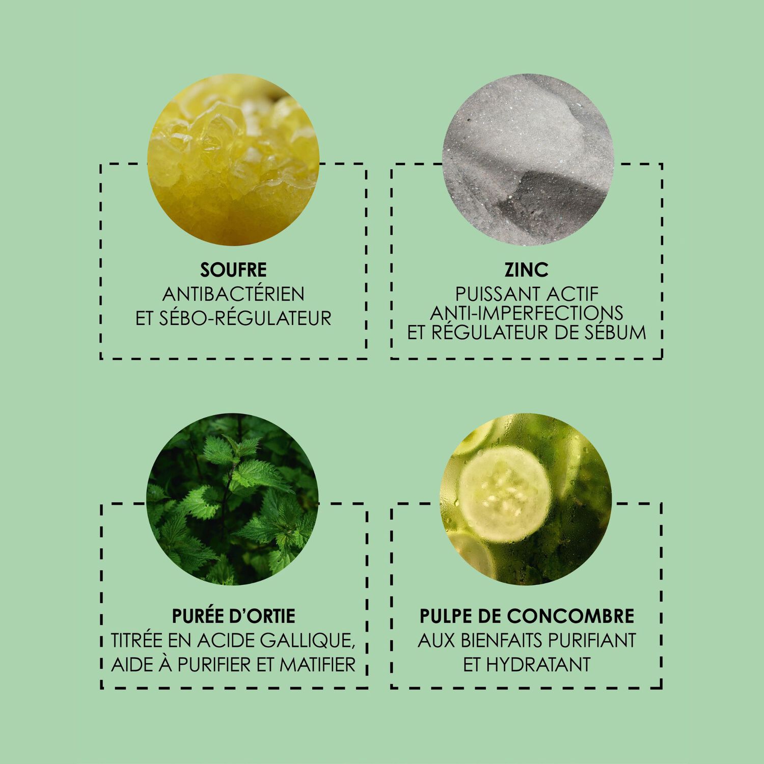 Sulfureuse Pâte du Marabout - Pâte Moussante Purifiante Nettoyante Anti-Imperfections 150 g