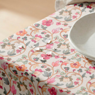 Nappe anti-taches VELINA MULTICOLORE - en 100 % coton