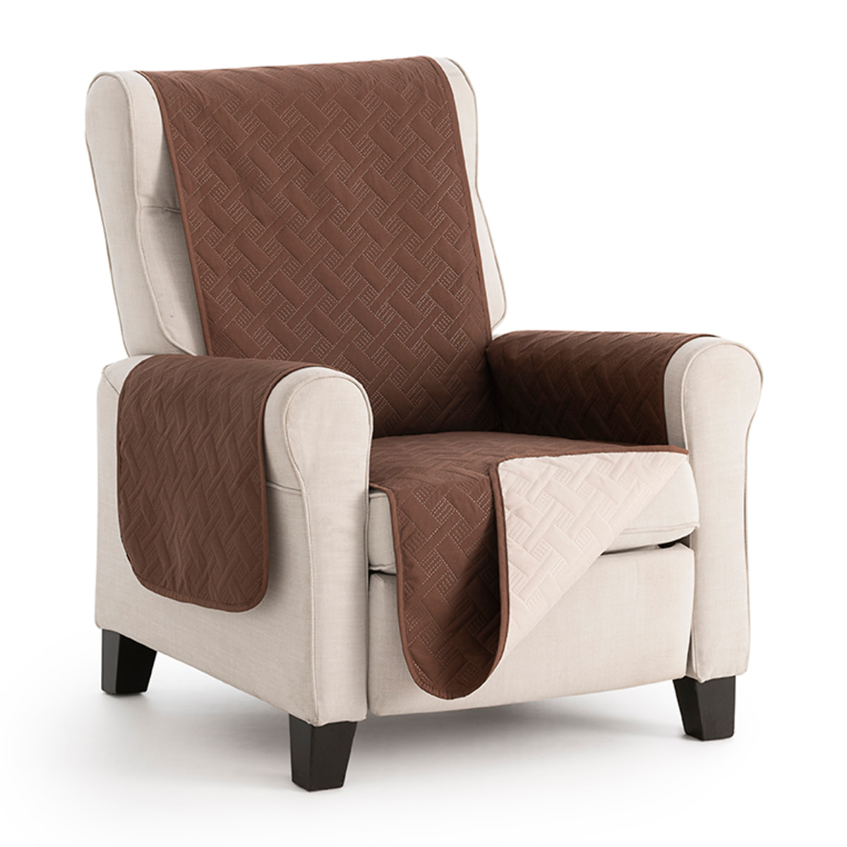 Cubre sillón Relax DRY reversible, acolchado y antimanchas