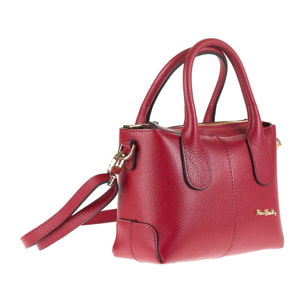 Borsa a mano da donna Made in Italy - Modello Floriana Nova - 100% pelle - 32.0 x 20.0 x 15.0 cm