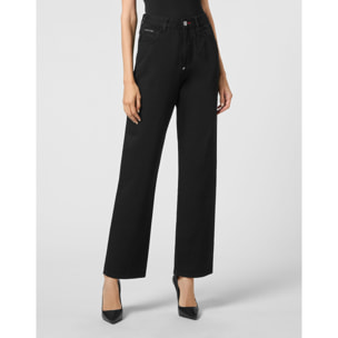 PHILIPP PLEIN Denim Trousers Loose Fit ICONIC PLEIN