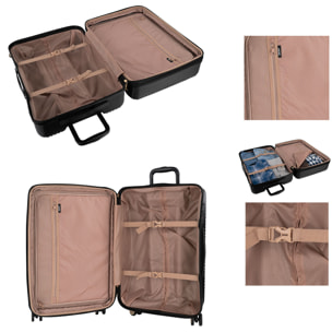 Juego De Maletas Pc Dkny Dkny-3105 Metro Negro