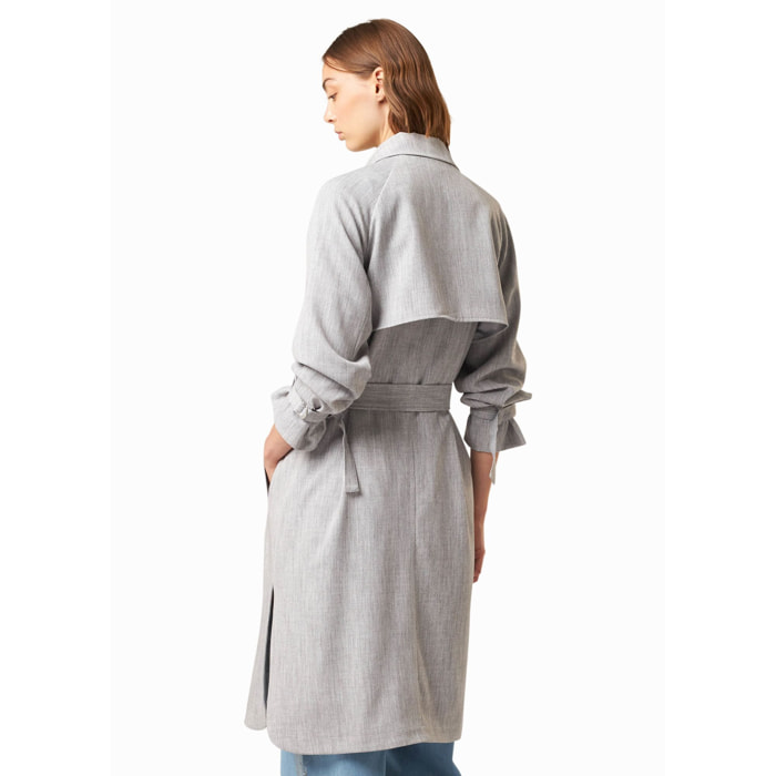 CAPPOTTO GRIGIO CHIARO CONBIPEL