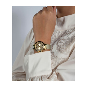 Guess Reloj Analógico De Cuarzo. Gd Crystal Clear