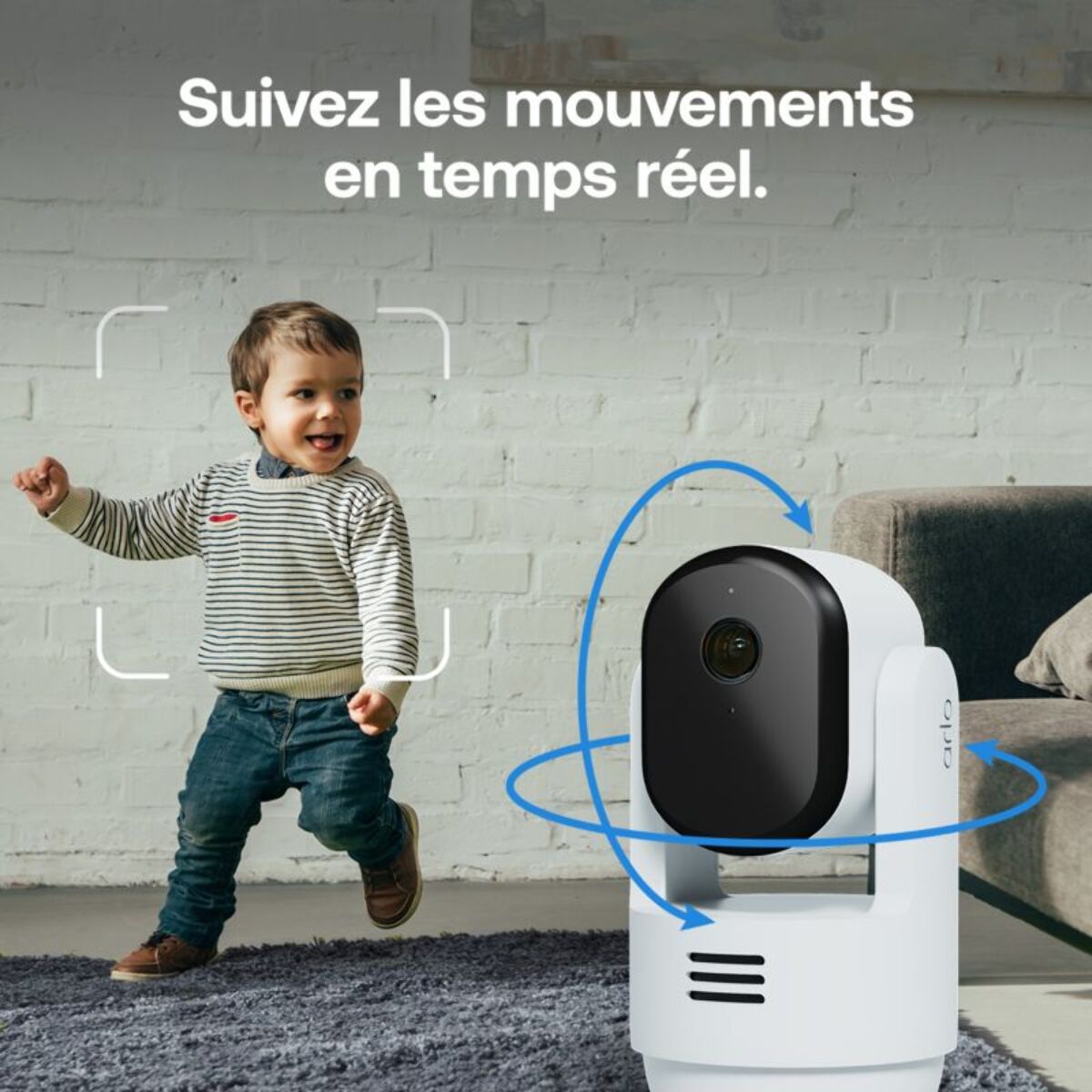 Caméra de surveillance ARLO Essential 3 2K - 2 caméras PTZ