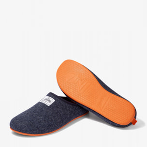 Zapatillas de Casa Mercredy Slipper Azul Marino / Naranja D.Franklin