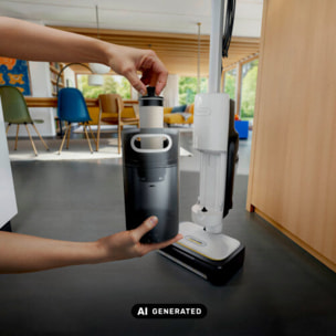 Balai vapeur aspirateur Karcher SCV 4 Steam Vac 1600 W - élimine virus/bactérie