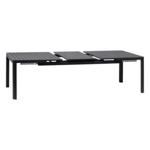 Table de jardin extensible Paradize Graphite