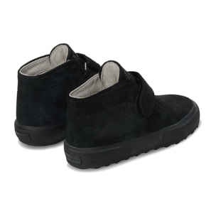 Stivaletti Superga Bambino Nero 2173 Kids Strap Suede