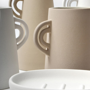 Gobelet en Grés ORGANIC Cappuccino Spirella