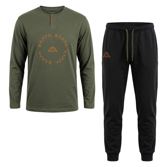 Pigiama Lungo Uomo KAPPA Cotone Leggero